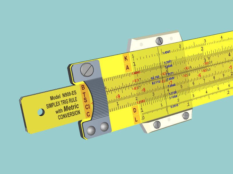 click to view the slide rule